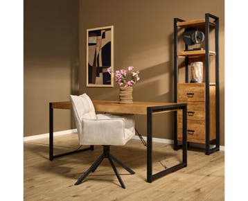 Eettafel Boaz 160 cm, Ophalen of Verzenden, Nieuw