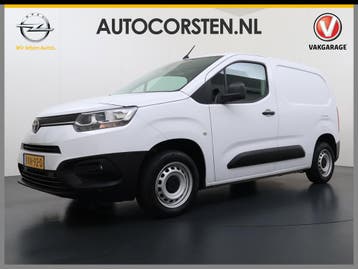 Toyota ProAce CITY 1.2T 111PK Benzine 3-Persoons Euro 6 Navi, Stof, Gebruikt, Euro 6, Overige brandstoffen