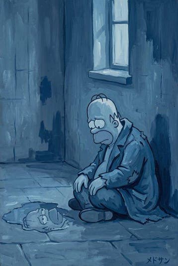 MEDSAN - Blue Period Homer () - UNIQUE WORK