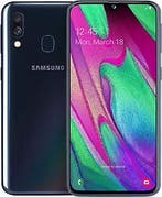 Samsung Galaxy A40 Dual SIM 64GB zwart, Telecommunicatie, Mobiele telefoons | Samsung, Gebruikt, Verzenden, Zwart, 3 tot 6 megapixel