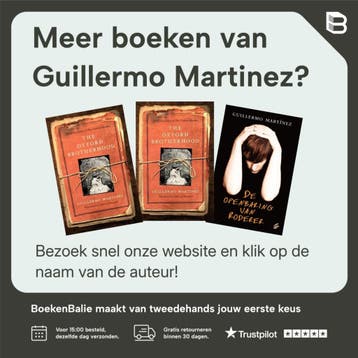 Oxford Murders 9780349117232 Guillermo Martinez, Verzenden, Gelezen, Guillermo Martinez