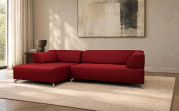 NIEUW GESTOFFEERD Leolux Faya Lobi Hoekbank + GARANTIE, 250 tot 300 cm, Design Bank Bankstel Zetel Hoekbank Leolux, Hoekbank, Nieuw