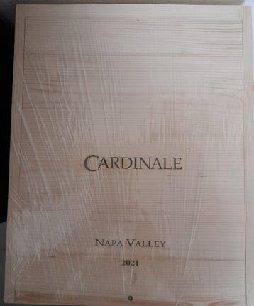 2021 Cardinale Cabernet Sauvignon - Napa Valley - 3 Flessen, Verzamelen, Nieuw