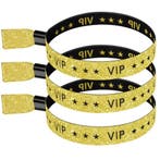 10 Name tags VIP van karton aan satijn lint, Hobby en Vrije tijd, Feestartikelen, Verzenden, Nieuw, Feestartikel, Overige