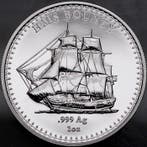 Pitcairn. 1 Dollar 2025 London HMS Bounty - Royal Navy 1