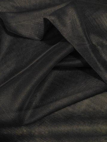 Nero Cangiante Tessitura Vay – Eleganza e Trasparenza