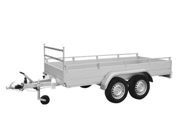 Anssems GTT 1500 301x126 Bakwagen, Ophalen of Verzenden, Nieuw