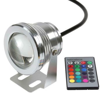 LED Spot RGB - 10 Watt - Rond - 12 Volt, Ophalen of Verzenden, Nieuw, Overige materialen
