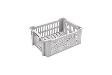 Nestbare opslagbak | 40x30x18 cm | grijs | 3 formaten, Verzenden, Nieuw in verpakking