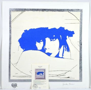 Giosetta Fioroni (1932) - Doppio liberty blue