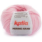 Katia Merino Aran - 67 roze - Merinogaren, Ophalen of Verzenden, Nieuw