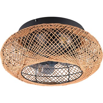 LED Plafondlamp met Ventilator - Plafondventilator - Trion, Ophalen of Verzenden, Nieuw, Overige fittingen