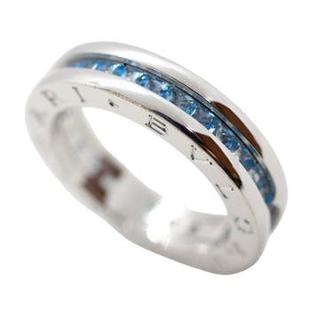 Bvlgari - Ring - B.zero 1 - 18 karaat Witgoud - Blauwe, Sieraden, Tassen en Uiterlijk, Nieuw