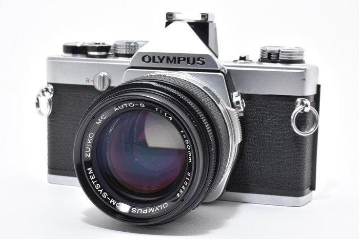 Olympus OM-1 + Zuiko 1.4/50mm | Single lens reflex camera, Audio, Tv en Foto, Fotocamera's Analoog