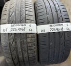 2x 225-40-18 Bridgestone RFT Zomer 2x 5mm €55 PST 225 40 18, Auto-onderdelen, Banden en Velgen, Ophalen, 18 inch, Gebruikt, Band(en)