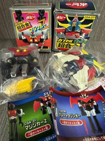 Bandai - Speelgoed robot Mazinger Z, Brave Raideen -