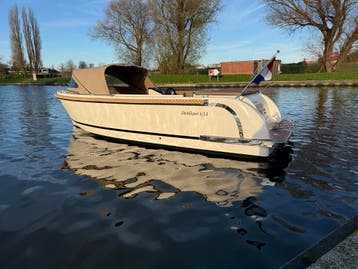 Reitdieper 634 Tender Suzuki 60 pk | Open Doorloop |, Nieuw, Polyester, Benzine, Buitenboordmotor