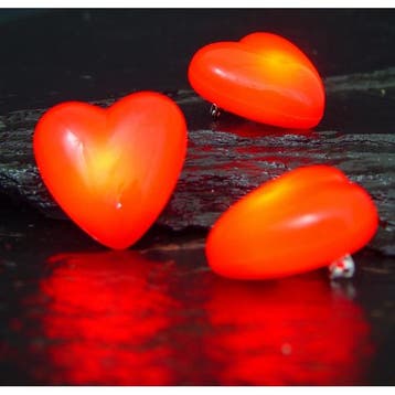 Trendoz Hartjes broche - met knipperlicht - op batterijen .., Ophalen of Verzenden, Nieuw