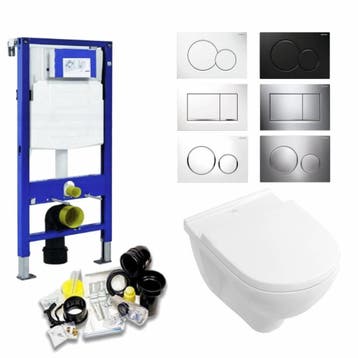 Up320 Toiletset 10 Villeroy & Boch O.Novo Met Bril En, Ophalen of Verzenden, Nieuw