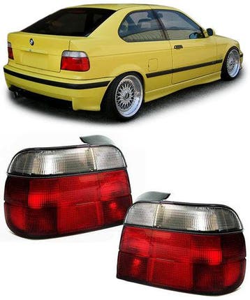 Achterlichten rood / wit passend voor BMW 3 serie E36 com..., Verzenden, Nieuw