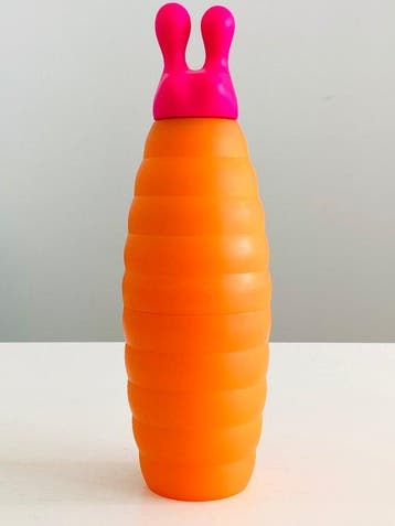Alessi - Guido Venturini - Thermosfles - Fred Worm - Glas,