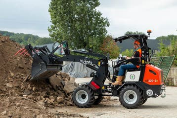 Kubota RT210-2e &amp; RT220-2e (leaseactie, snel leverbaar!), Ophalen of Verzenden, Wiellader of Shovel