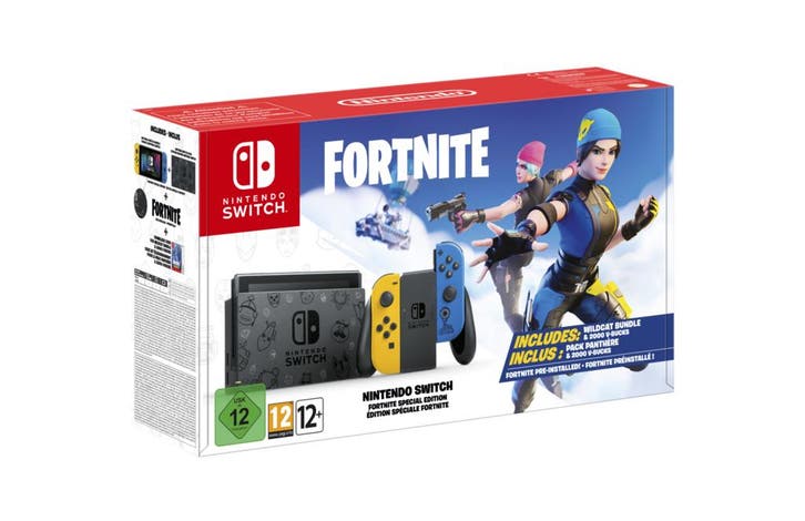 Nintendo Switch Console Set V2 - Fortnite Special Edition (I, Spelcomputers en Games, Spelcomputers | Nintendo Switch, Zo goed als nieuw