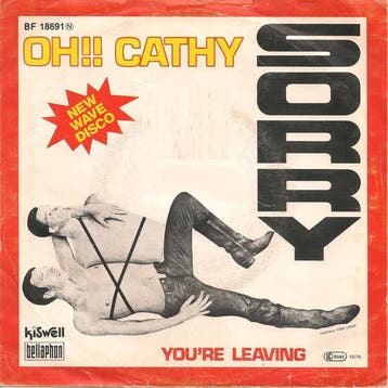Single vinyl / 7 inch - Sorry  - Oh!! Cathy, Verzenden, Zo goed als nieuw, 7 inch, Pop