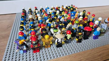 Lego Onderdelen - 100x LEGO Minifigures, Nieuw