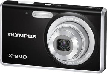 Olympus X-940 Digitale Compact Camera - Zwart (In doos), Verzenden, Zo goed als nieuw