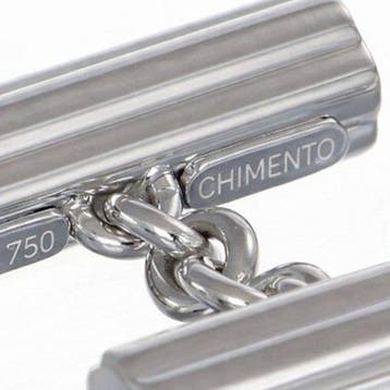 Chimento - Manchetknopen - 18 karaat Witgoud - Gemaakt in