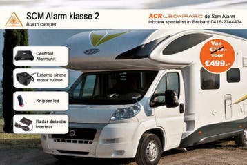 Camper alarm klasse 2 ,3,4 of 5 bij acrLeonparc vanaf 599, Nieuw