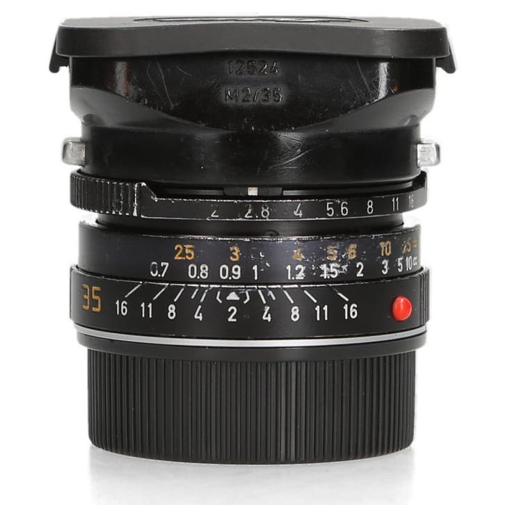 Leica 35mm f/2 Summicron-M Type IV (11310) King of Bokeh, Audio, Tv en Foto, Fotografie | Lenzen en Objectieven, Zo goed als nieuw