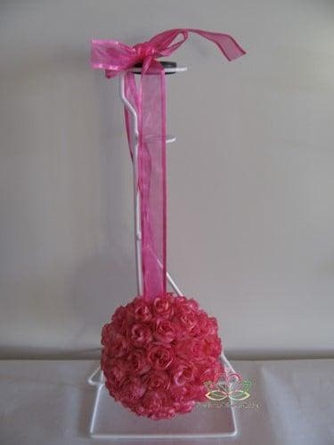 Bloemenbal Pomander RoseBall 34 Hot Pink, Hobby en Vrije tijd, Knutselen, Nieuw, Ophalen of Verzenden