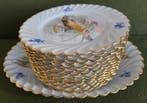 Limoges France Authentique - Serveerset voor vis (13) -, Antiek en Kunst