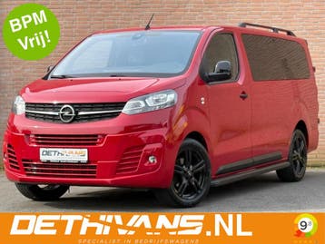 Opel Vivaro 2.0CDTI 180PK Aut. L3 Edition / Carplay / Camera, Automaat, Gebruikt, Leder en Stof, Grijs
