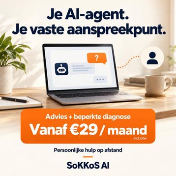 Hulp met je AI-agent — vanaf €29 per maand