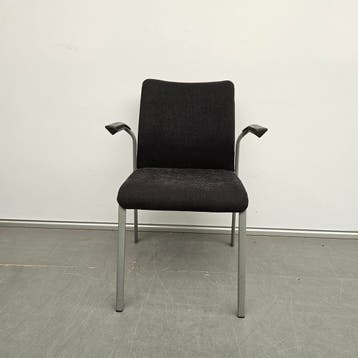Steelcase Eastside conferentiestoel - zwarte stof (alleen pe, Huis en Inrichting, Stoelen, Ophalen of Verzenden, Nieuw