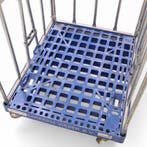 Gebruikte 3-Heks rolcontainer klemhekken, Ophalen of Verzenden