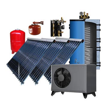 CTC Warmtepomp met hygiëne zonneboiler 800L+ 3x Prisma Pro, Verzenden, Nieuw