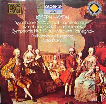 Joseph Haydn – Symphonie Nr.26 "Lamentatione", Sym. Nr.30 "A, Cd's en Dvd's, Vinyl | Klassiek, Verzenden, Nieuw in verpakking