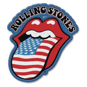 The Rolling Stones - US Tongue - patch officiële merchandise, Ophalen of Verzenden, Nieuw, Kleding