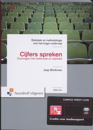 9789001802455 Cijfers spreken | Tweedehands, Verzenden, Zo goed als nieuw, Joep Brinkman