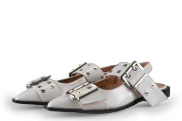 Nelson Slingbacks in maat 40 Wit, Kleding | Dames, Schoenen, Verzenden, Wit, Zo goed als nieuw, Nelson