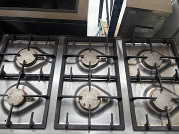 GGM Gastro Gasfornuis 6 Pits, Ophalen of Verzenden, Gebruikt