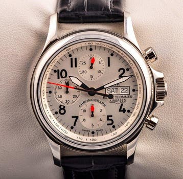Revue Thommen - Airspeed Pilot Chronograph - Zonder, Nieuw