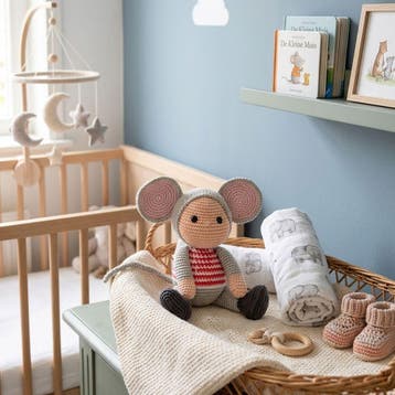 Muis Milo Haken - Beesie-Poppen - Haakpret Anja Toonen - H, Ophalen of Verzenden, Nieuw