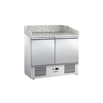 GGM Gastro | Pizzawerkbank ECO - 935x700mm - granieten |, Verzenden, Nieuw in verpakking