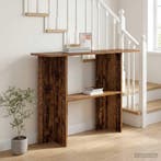 vidaXL Wandtafel Oud hout 100 x 30 x 75 cm Bewerkt hout, Minder dan 50 cm, Verzenden, Nieuw, 75 cm of meer