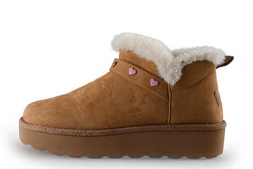 Skechers Enkellaarzen Meisjes in maat 35 Cognac, Verzenden, Jongen of Meisje, Schoenen, Skechers